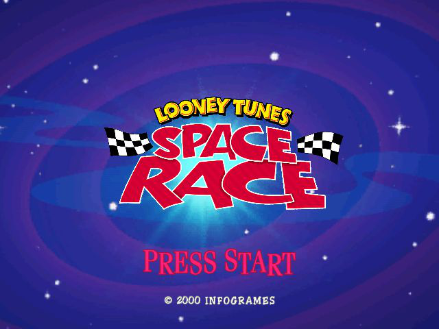 Looney Tunes: Space Race Title Screen